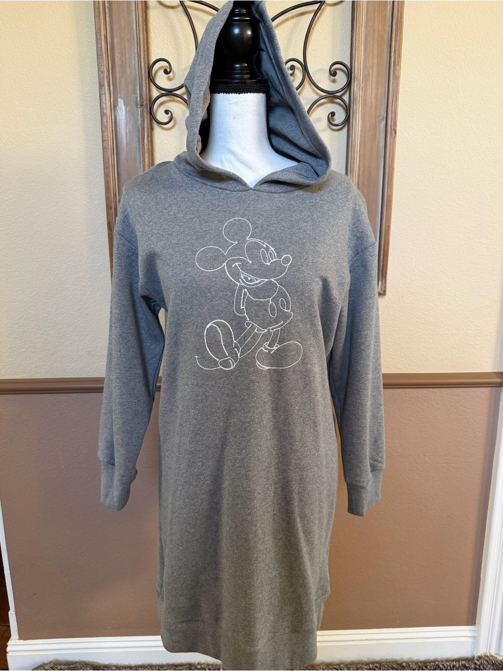 GAP Kids Gray Hooded Sweatshirt with Disney Tags